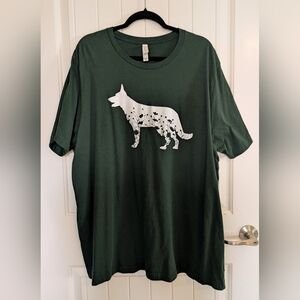 German Shepherd Tee Size 3X